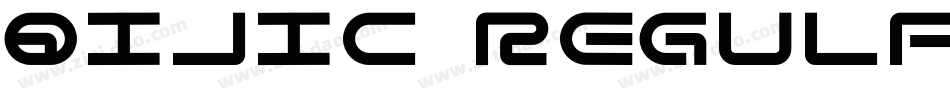 QIJIC Regular字体转换